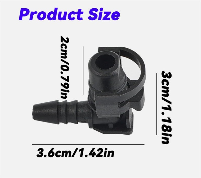 SUNNER THINKEN 2Pcs Throttle Valve Thermostat Body Heater Water Pipe Hose Connector for Chevrolet Cruze Epica Sonic Opel Astra Outlet 1.4L Trax Encore Fit Buicks joint Junwei 55354565 - Image 2